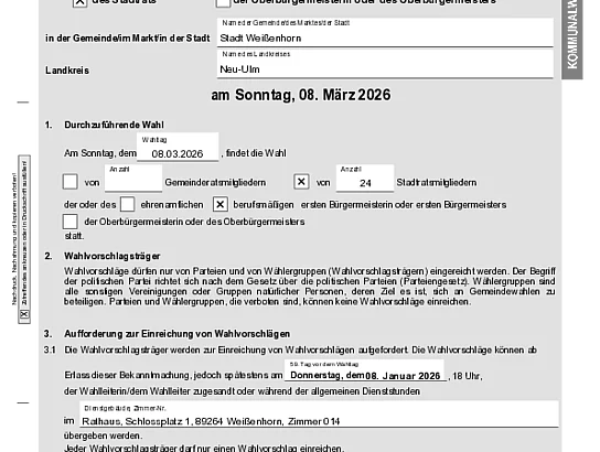 Bekanntmachung_Wahlvorschlag_Bürgermeister_Stadtrat